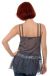 Double Strapped Assymetrical Sequined Top back